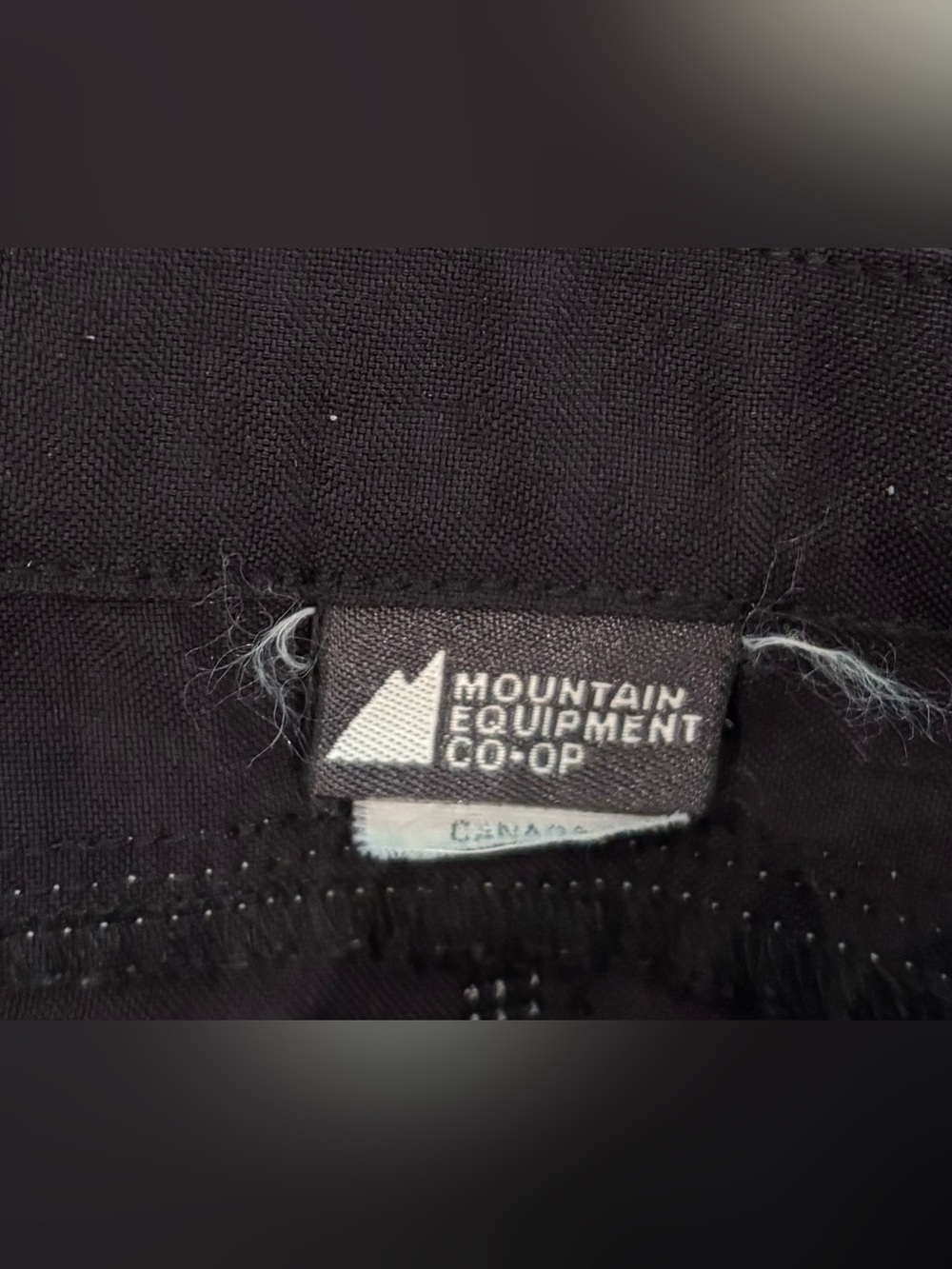 Mountain Equipment Co-op Vintage 1990’s MEC Black Nylon Biking Shorts SZ 33 - Picture 3 of 6